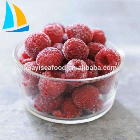 New Crop Organic IQF frozen raspberry with competitive price